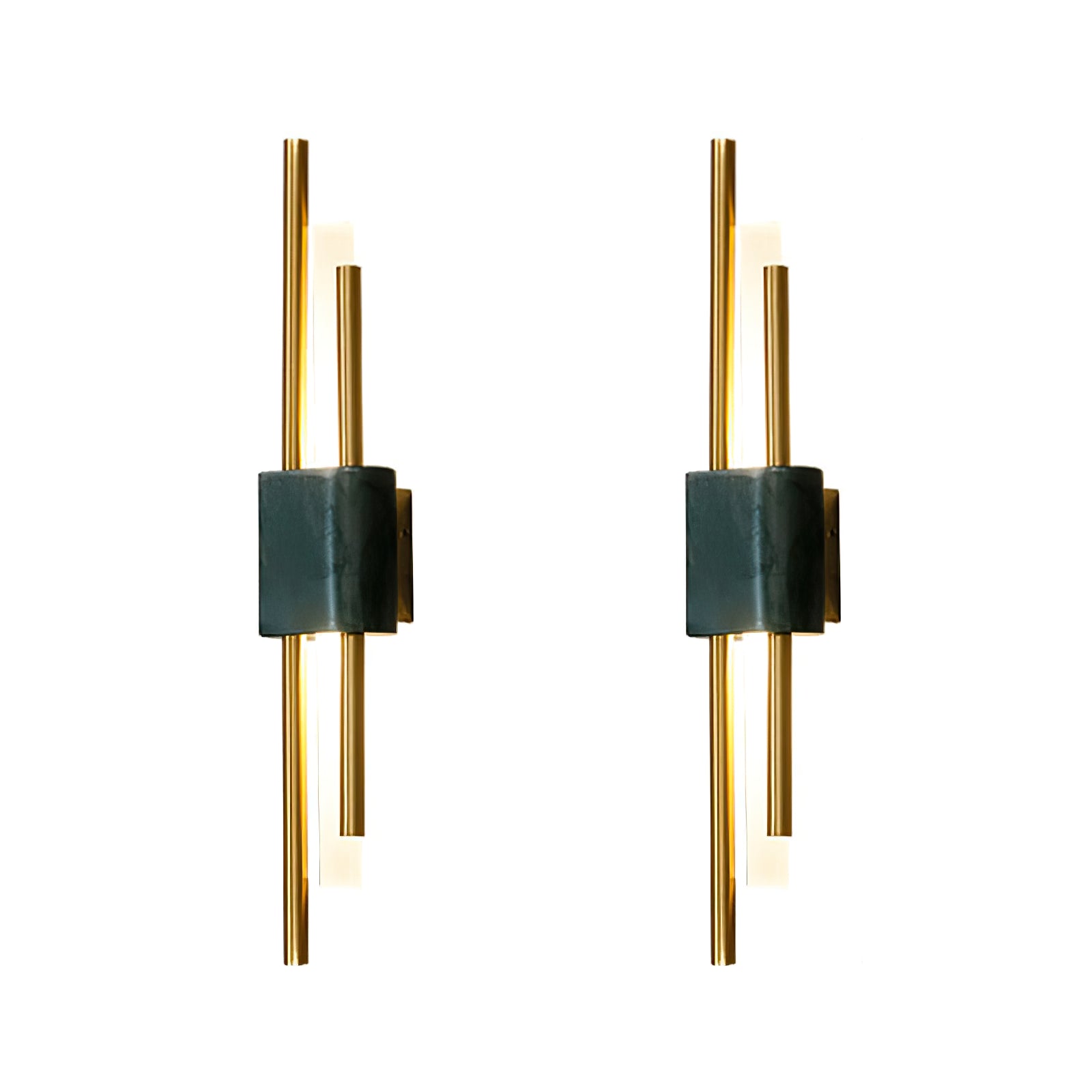 Bert Frank Tanto Marble Linear Wall Light - Cueteks