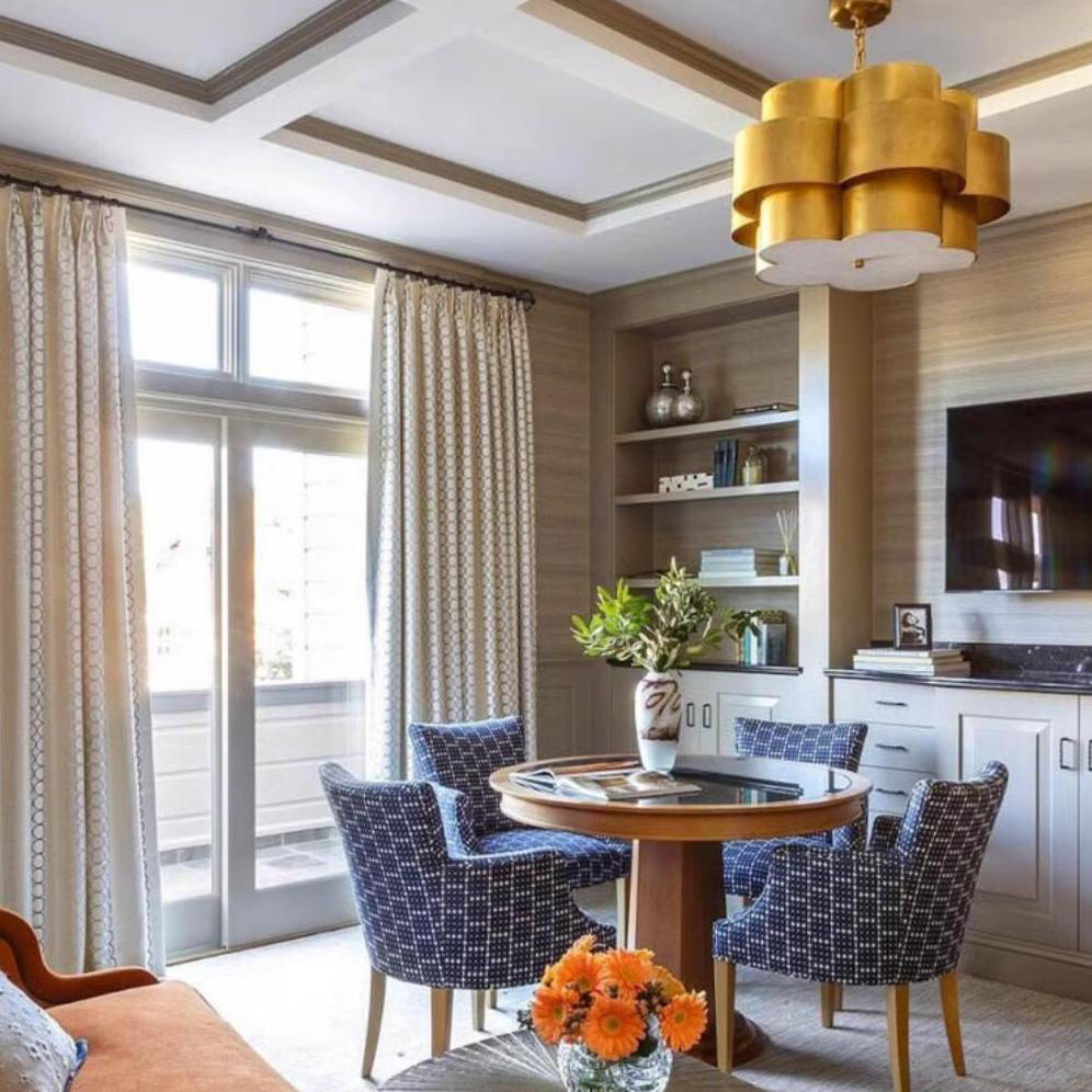 Arabelle Gold Pendant Lamp - Cueteks