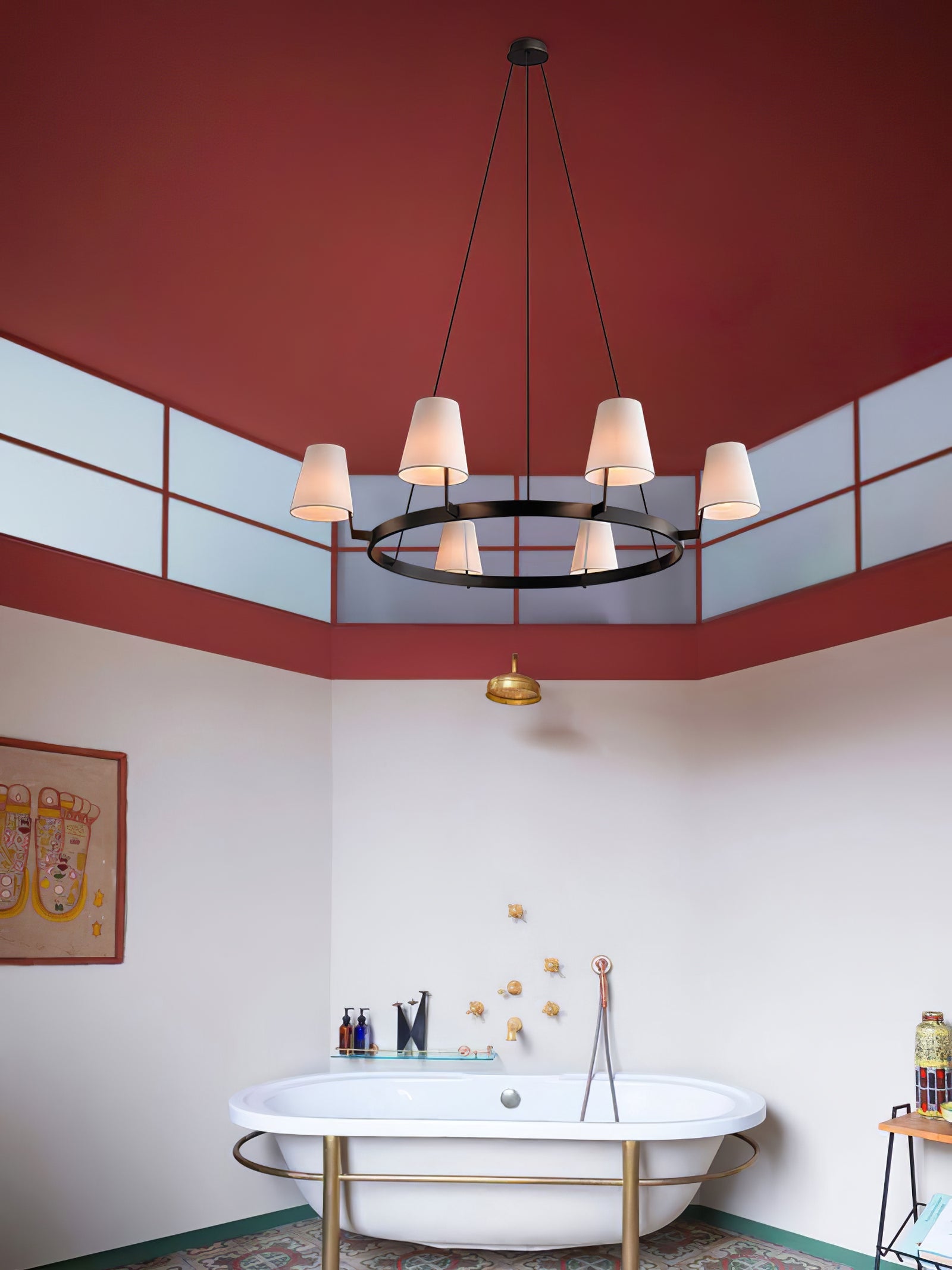 3D Corniche Circular Chandelier - Cueteks