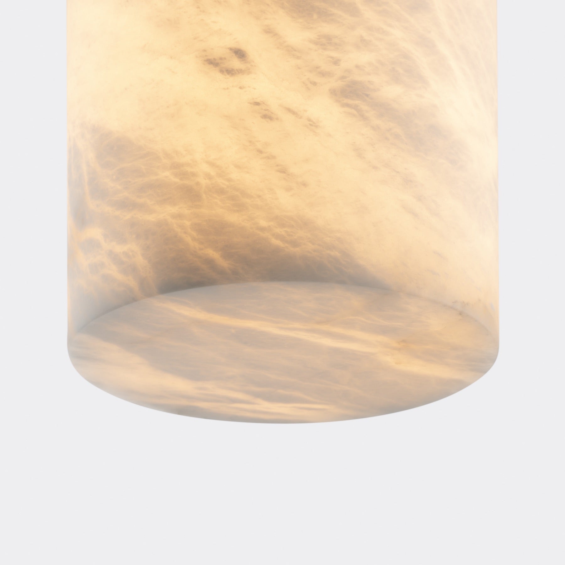 Small Alabaster Ceiling Light - Cueteks