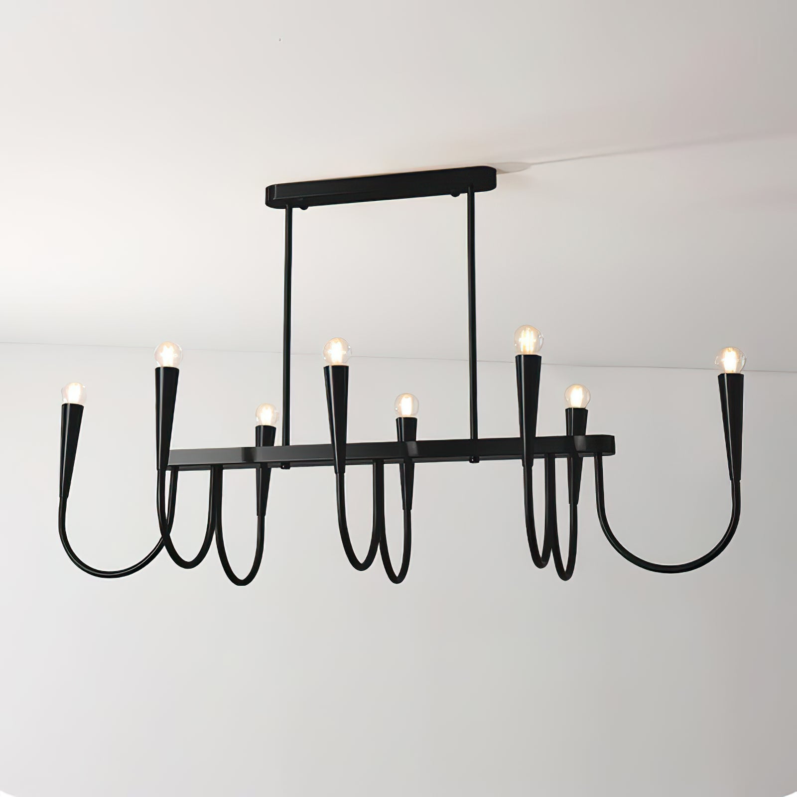 Symphony rectangular chandelier - Cueteks