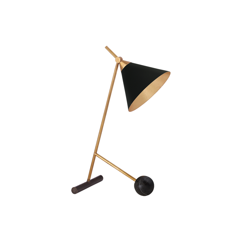 Cleo Brass Table Lamp - Cueteks