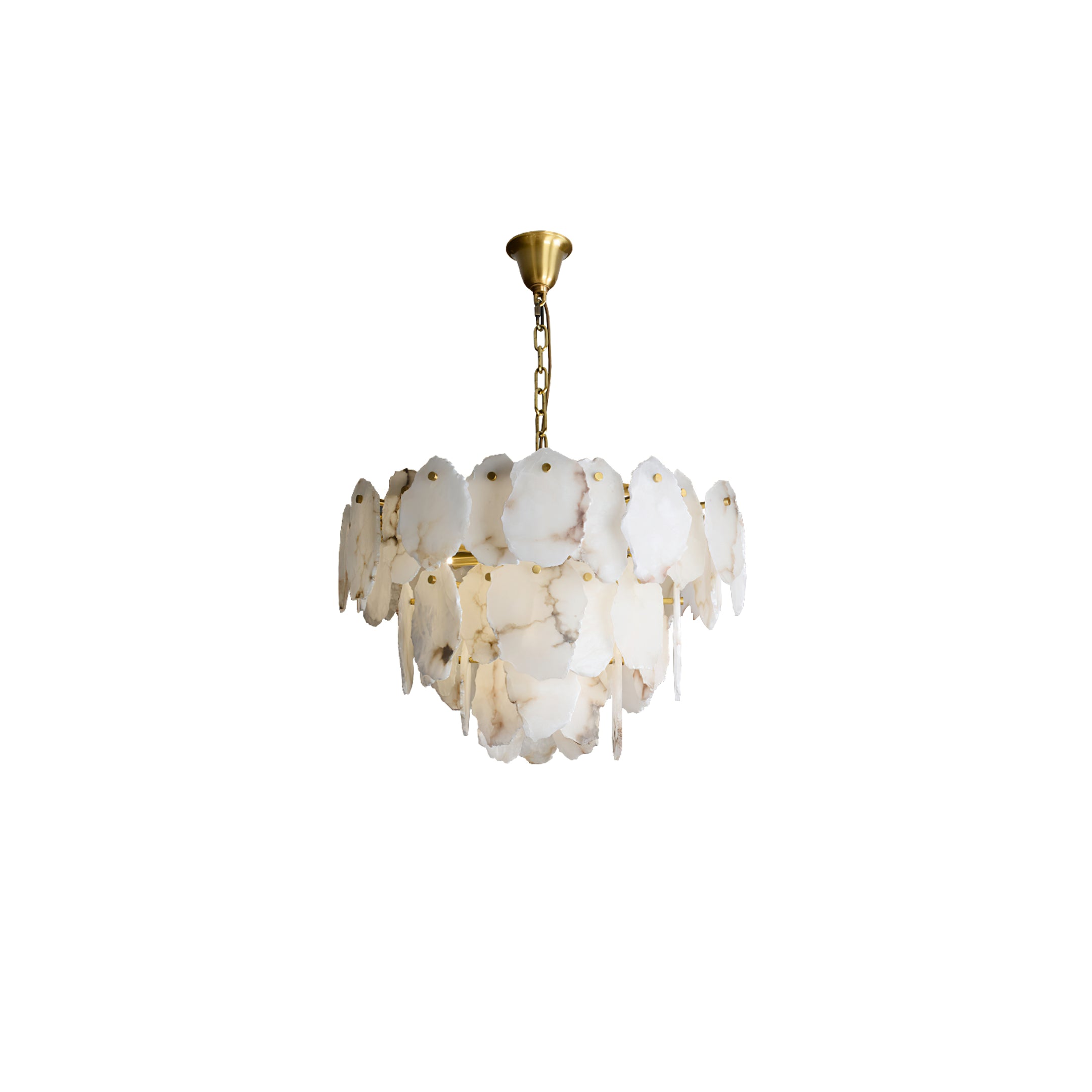 Gloire Luxury Alabaster Chandelier - Cueteks