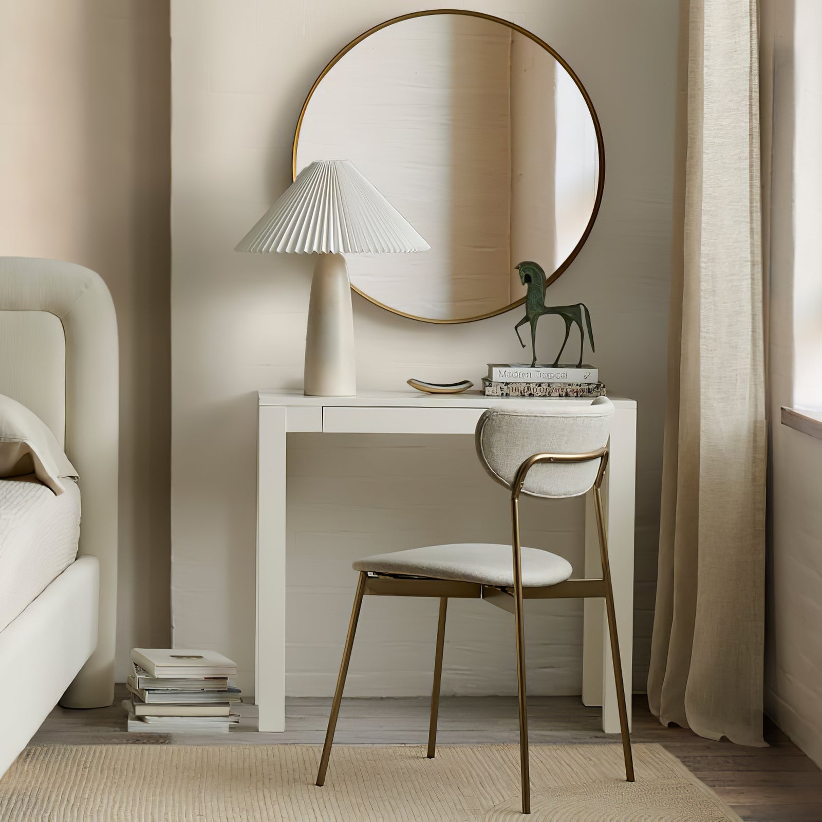 Louis Minimalist Cone Base Table Lamp - Cueteks