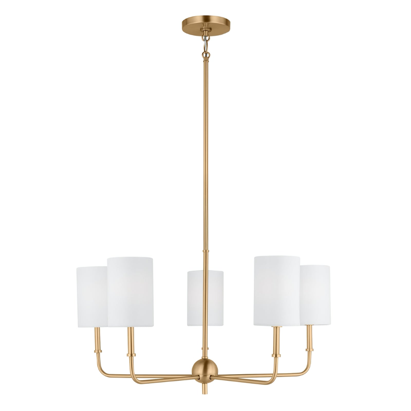 Foxdale Brass Chandelier - Cueteks