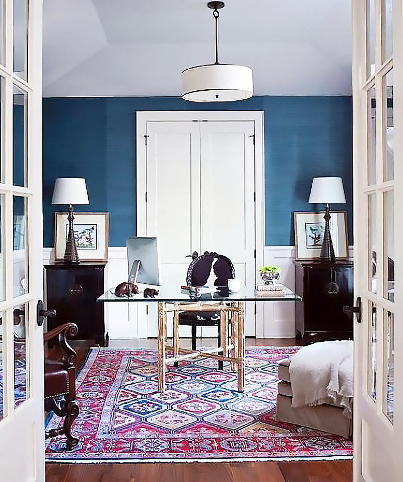 Reed Simple Drum Shade Pendant Light - Cueteks