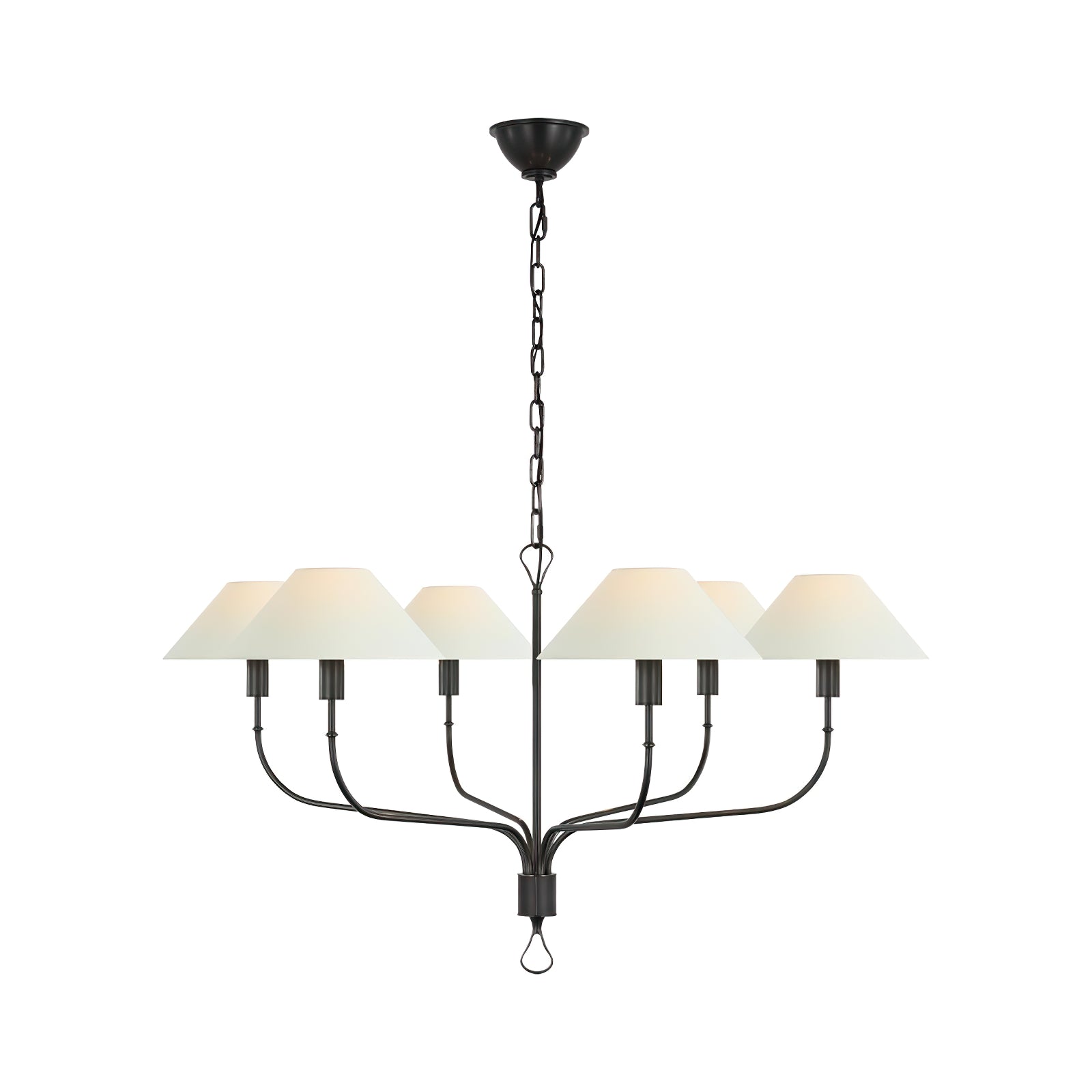 Griffin 6-head chandelier - Cueteks