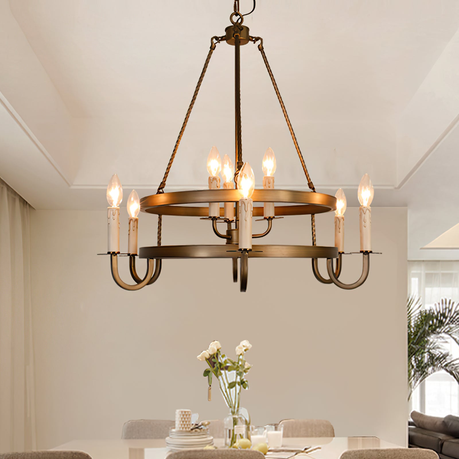 Voyager Antique Chandelier - Cueteks