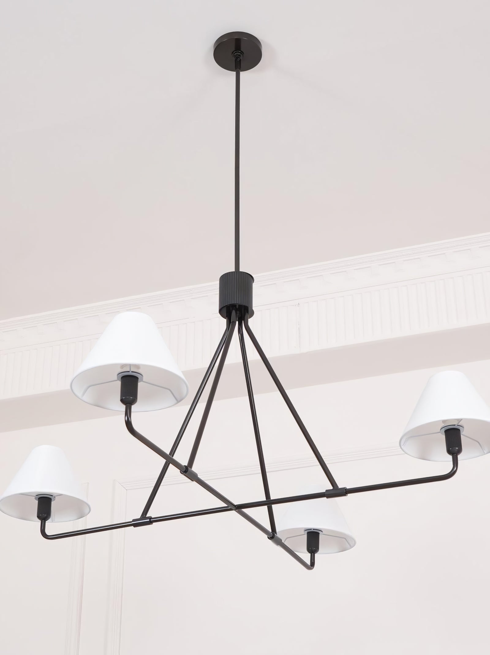 Black Beatrix Chandelier - Cueteks