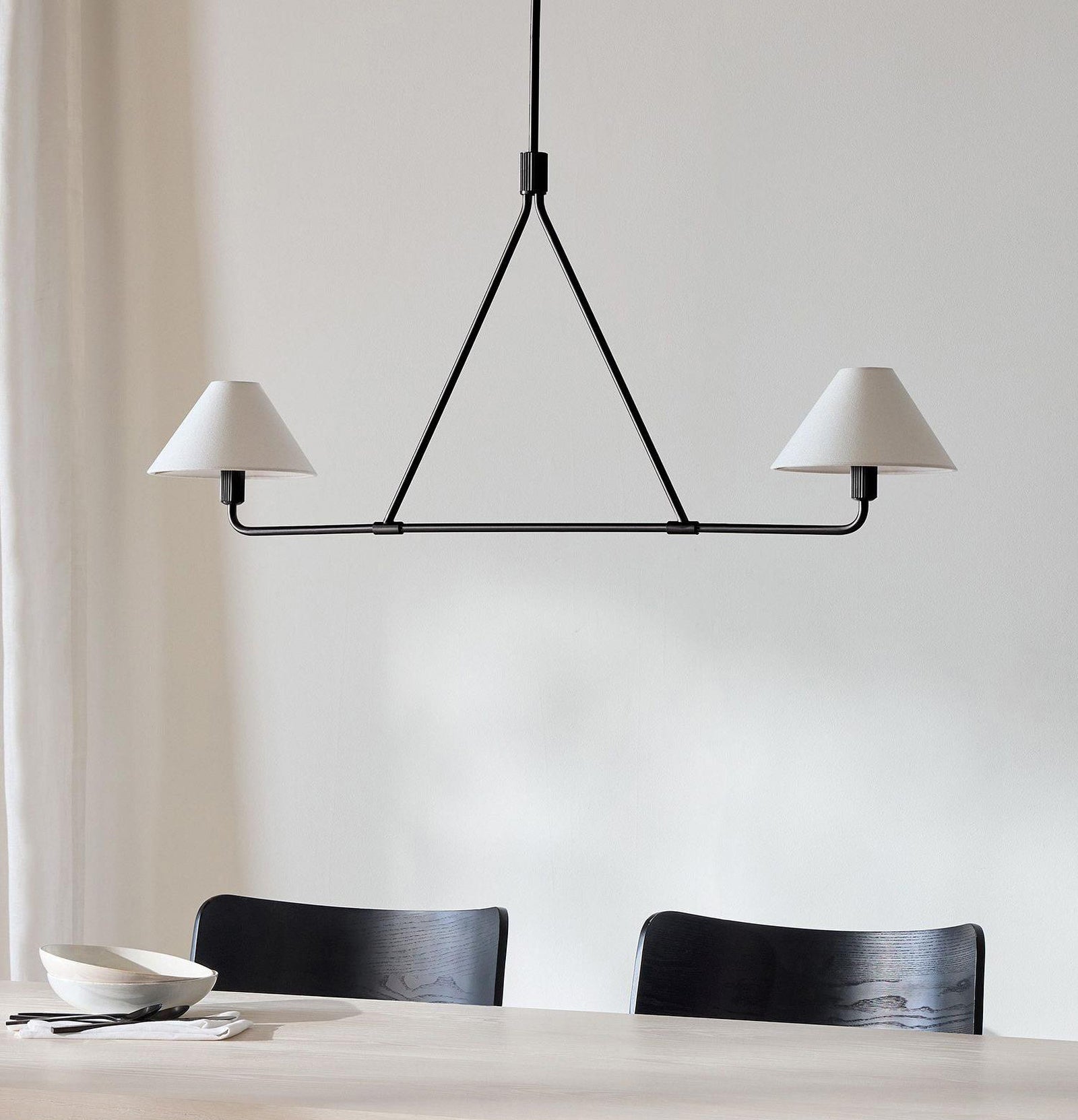 Black Beatrix Chandelier - Cueteks