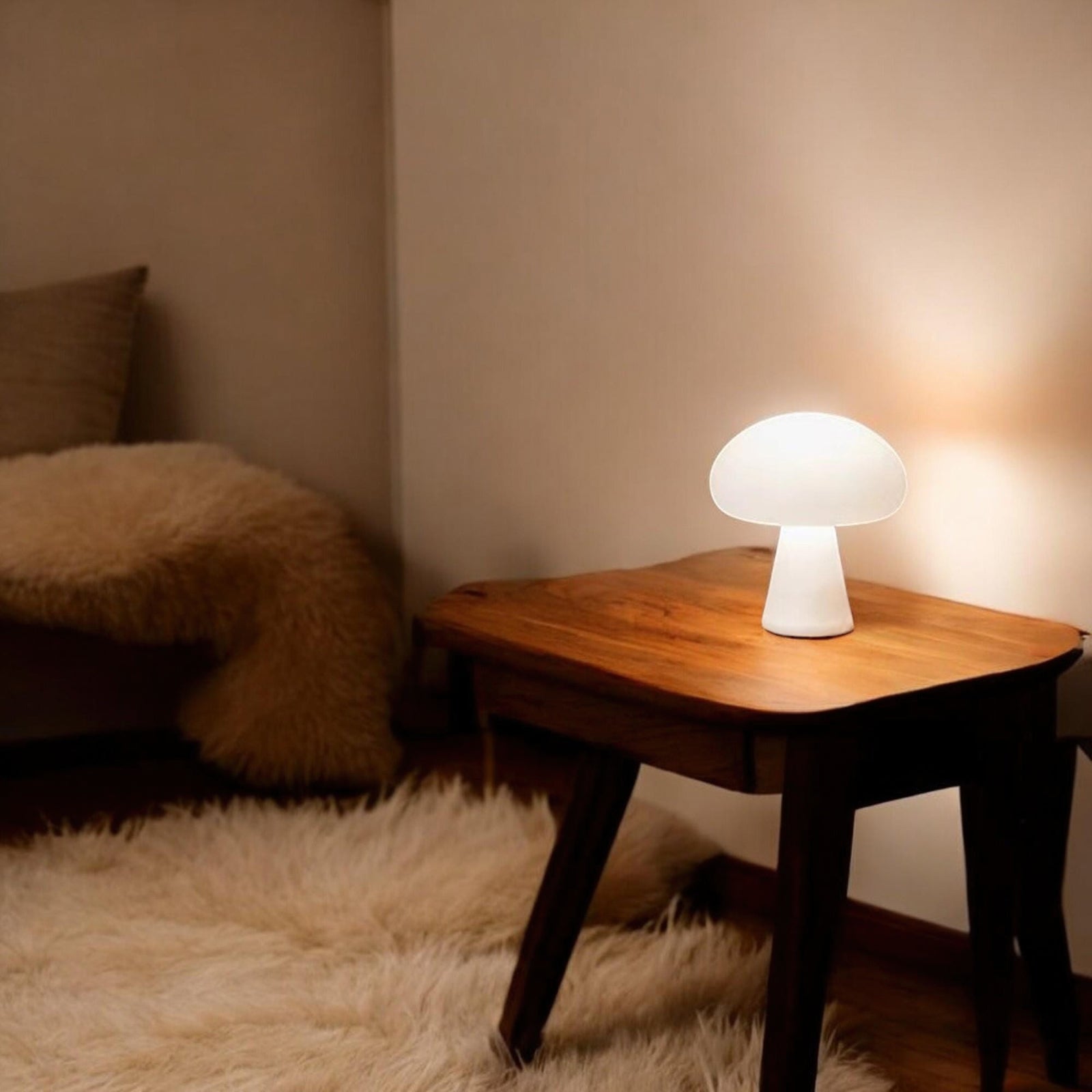 Obello Portable Mushroom Table Lamp - Cueteks