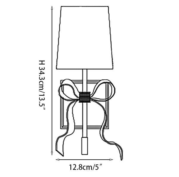 Ellery Bow Wall Light
