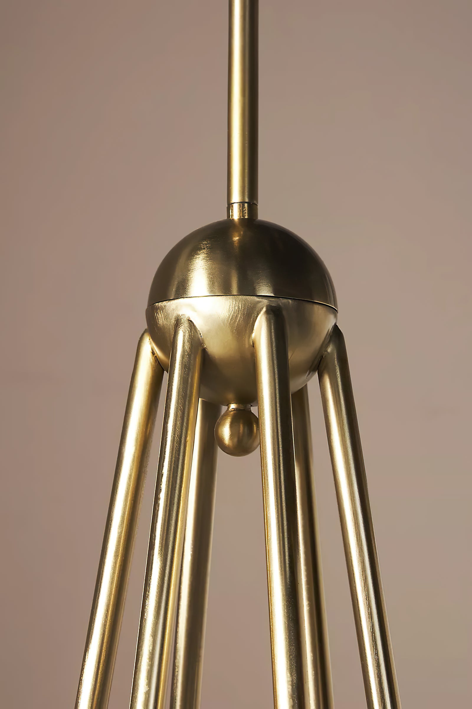 Brass Frame Mavis Chandelier - Cueteks