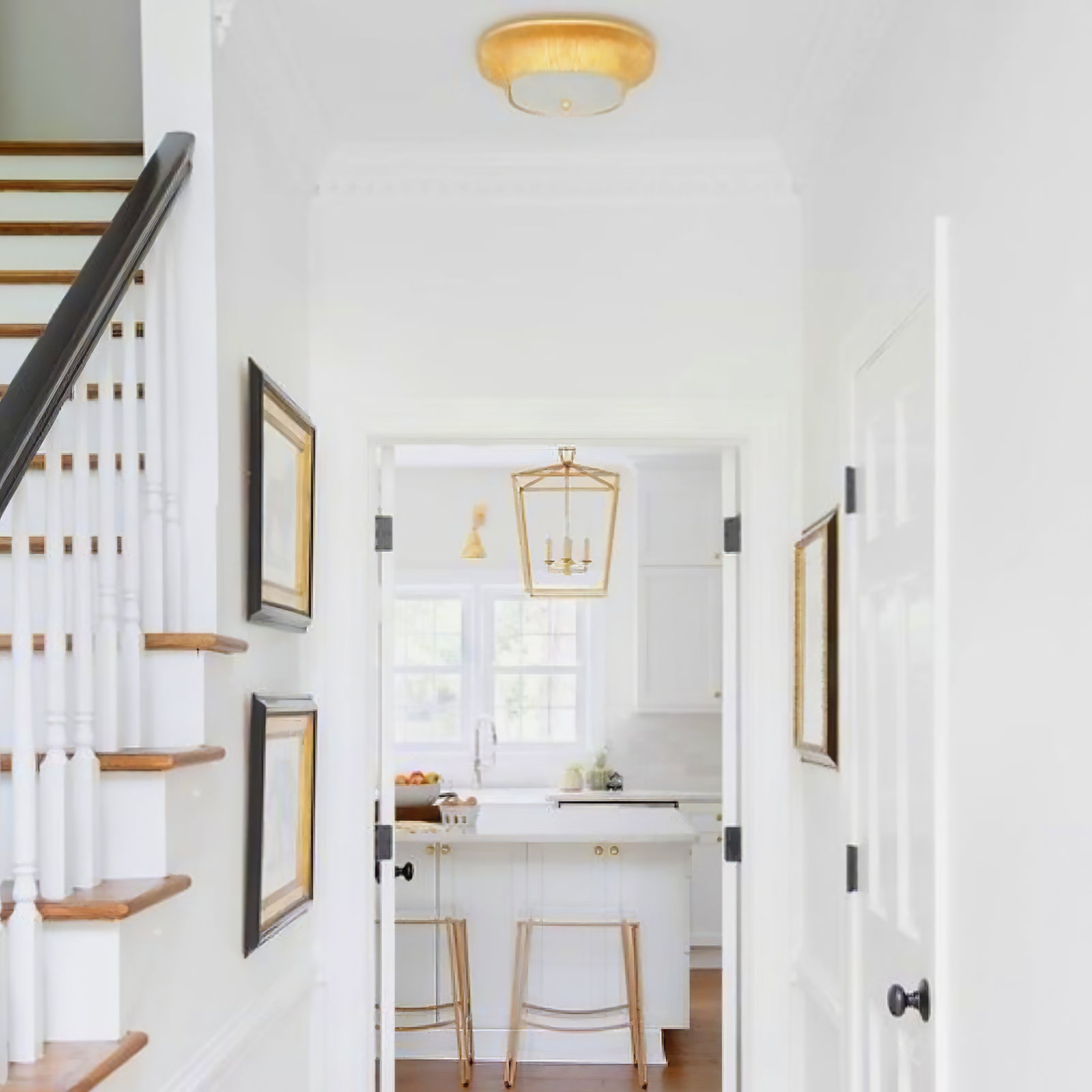 Kelly Wearstler Utopia Round Flush Mount - Cueteks