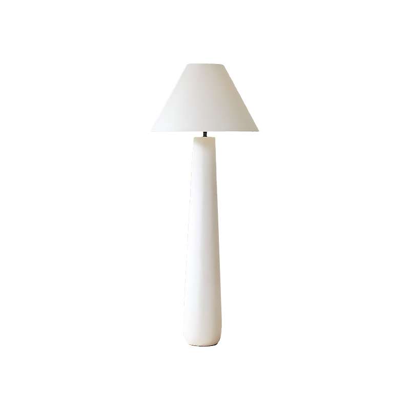Kara Mann Polar Cement Floor Lamp - Cueteks