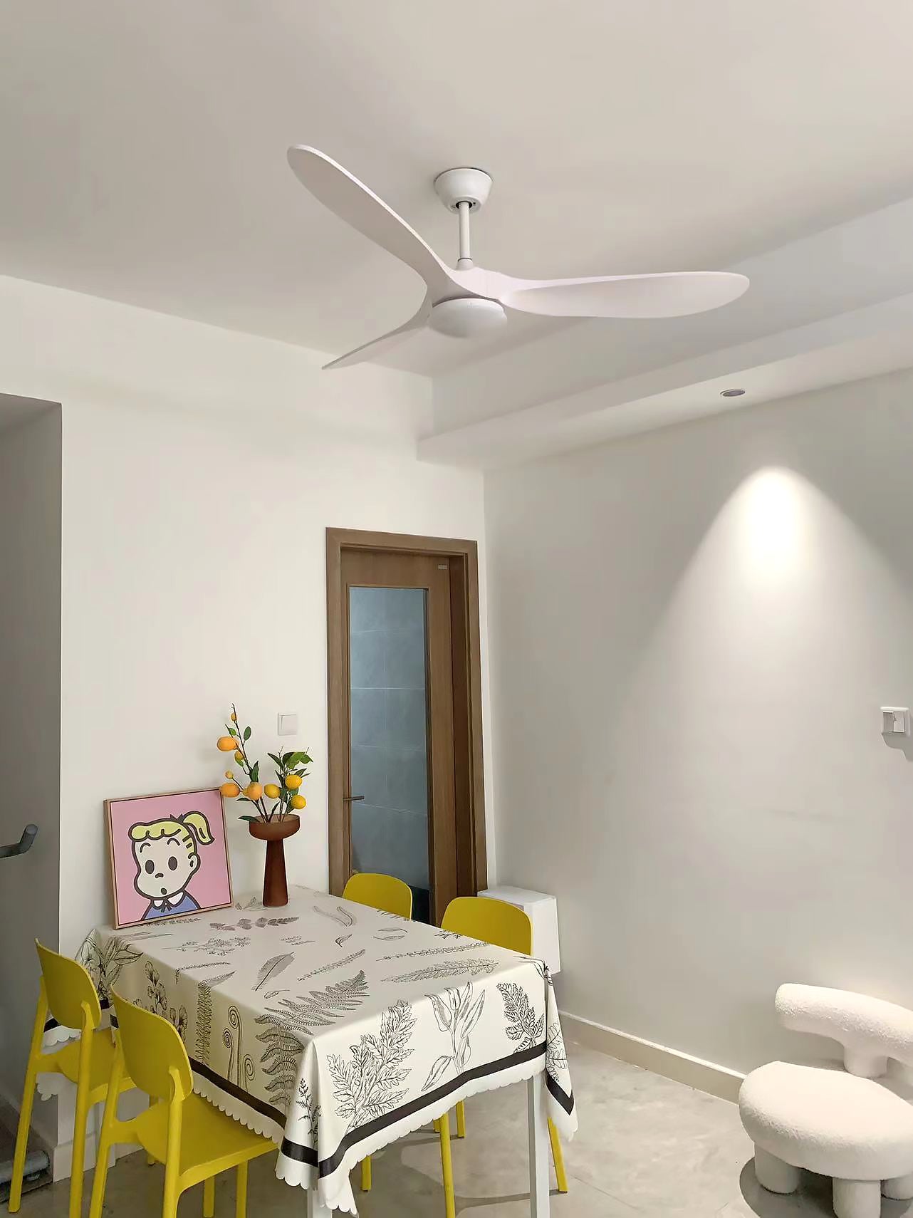 Modern ABS Ceiling Fan Light - Cueteks