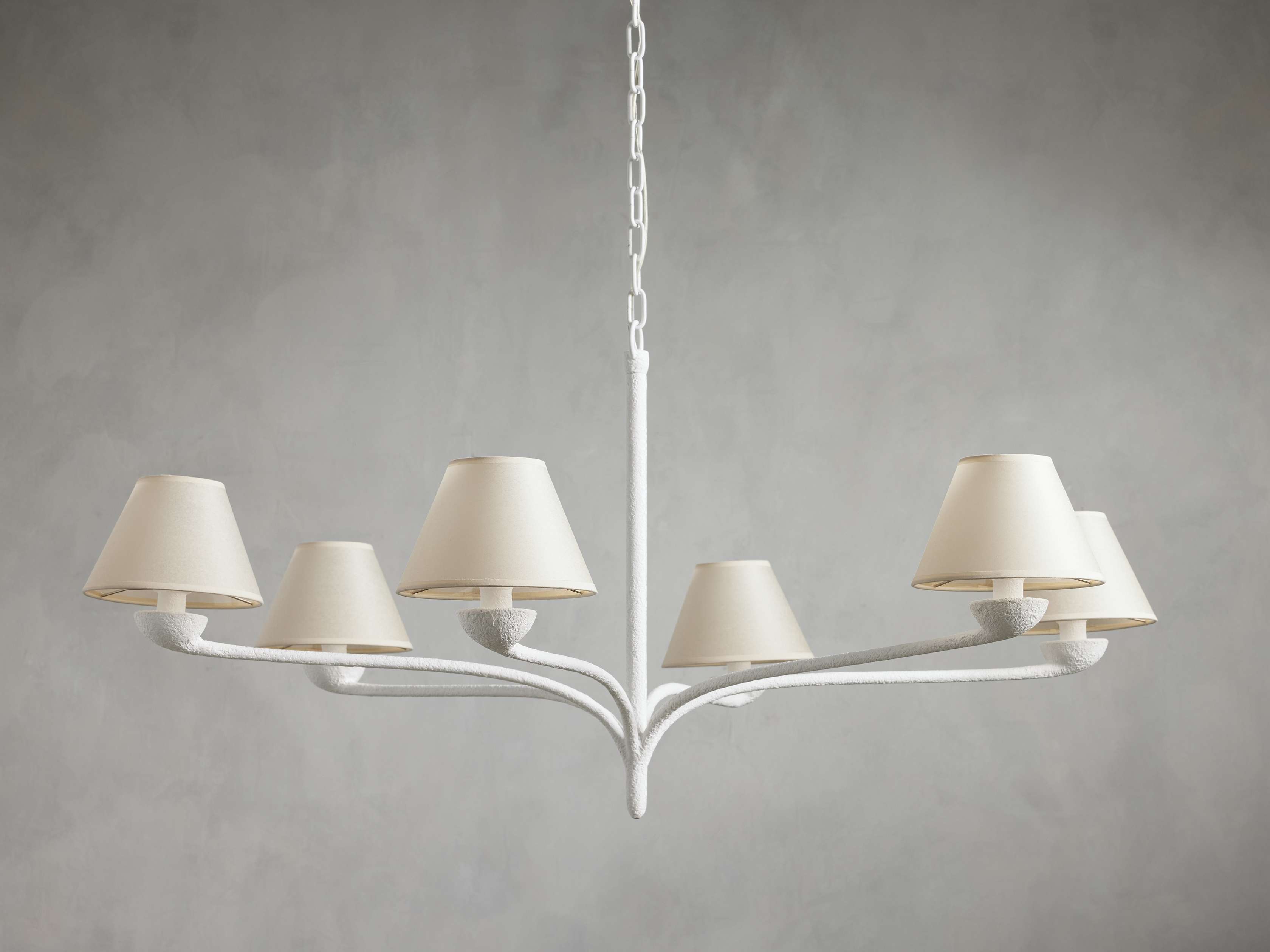 Dorsey Round 6-Light Chandelier - Cueteks