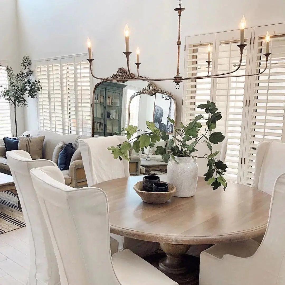 Elongated  Antique Chandelier - Cueteks