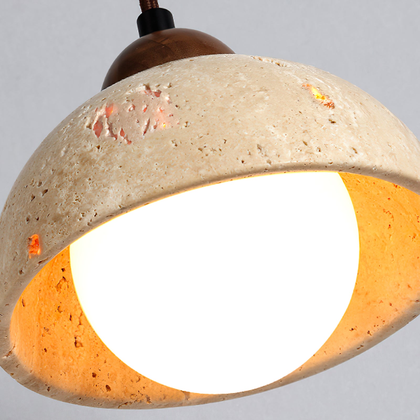 Wabi-sabi texture stone wall lamp - Cueteks