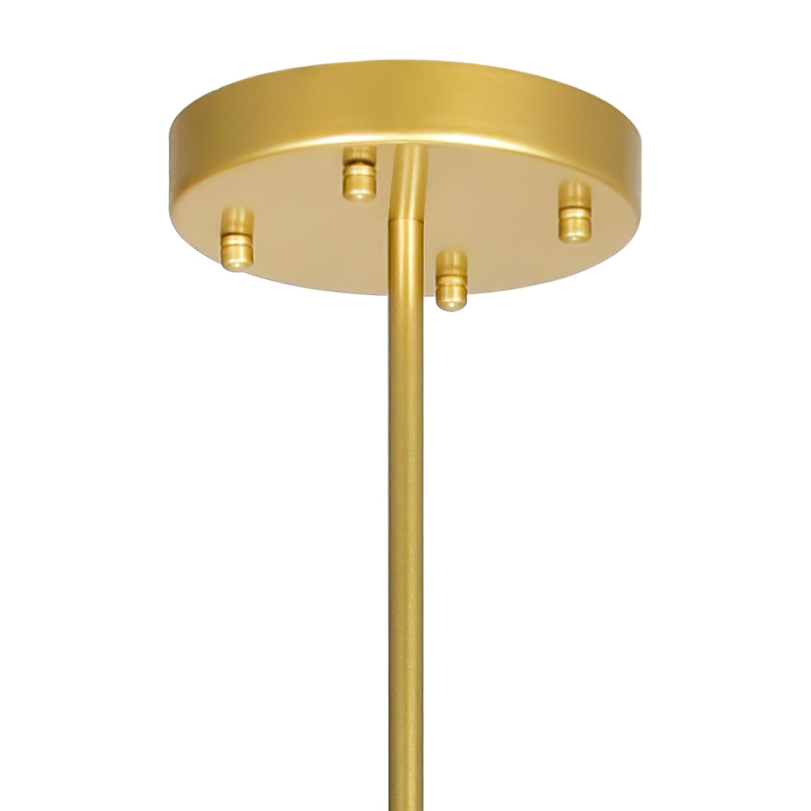 10-Globe Modern Brass Chandelier - Cueteks