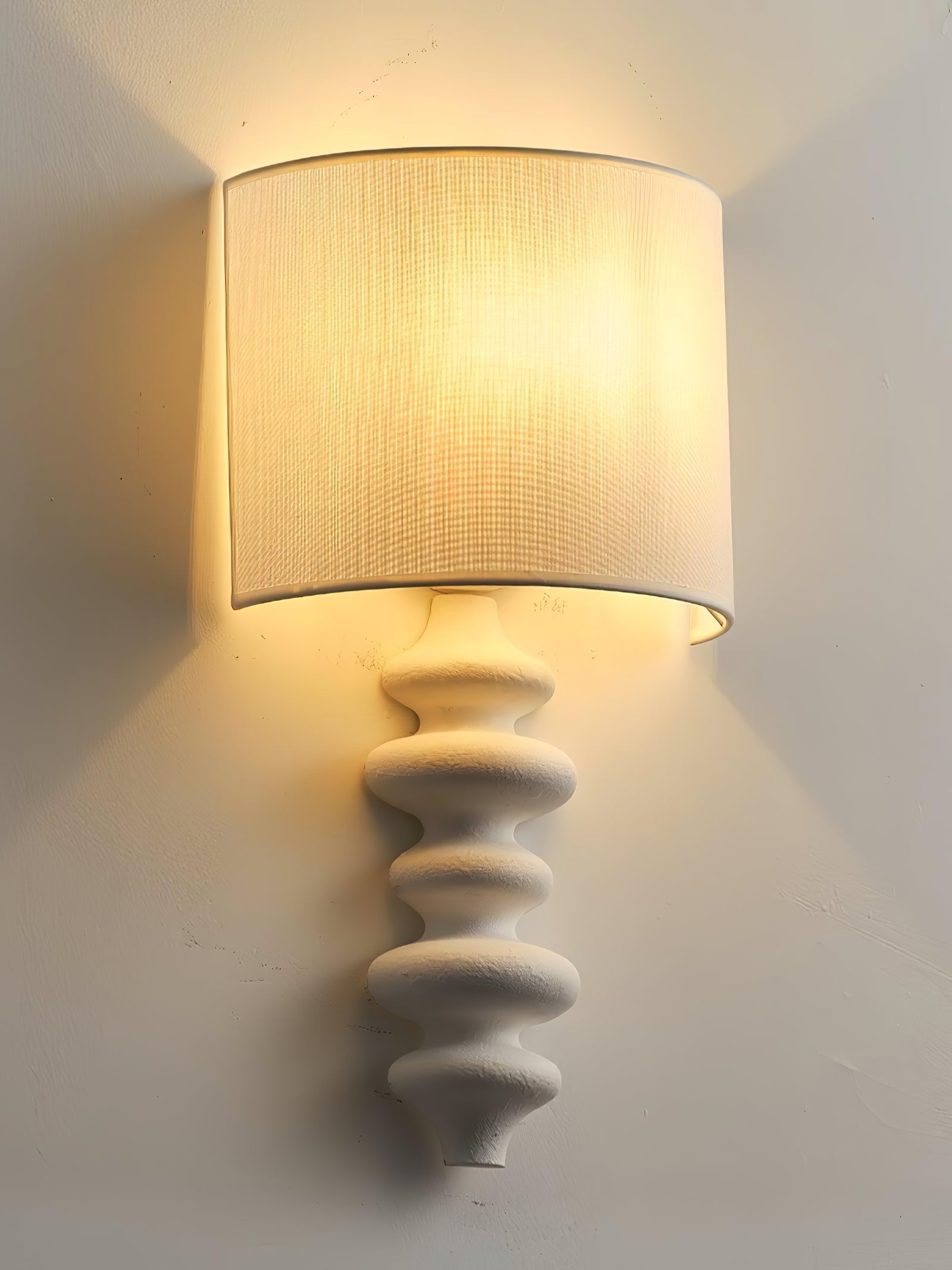 fishbone solid wood wall lamp - Cueteks