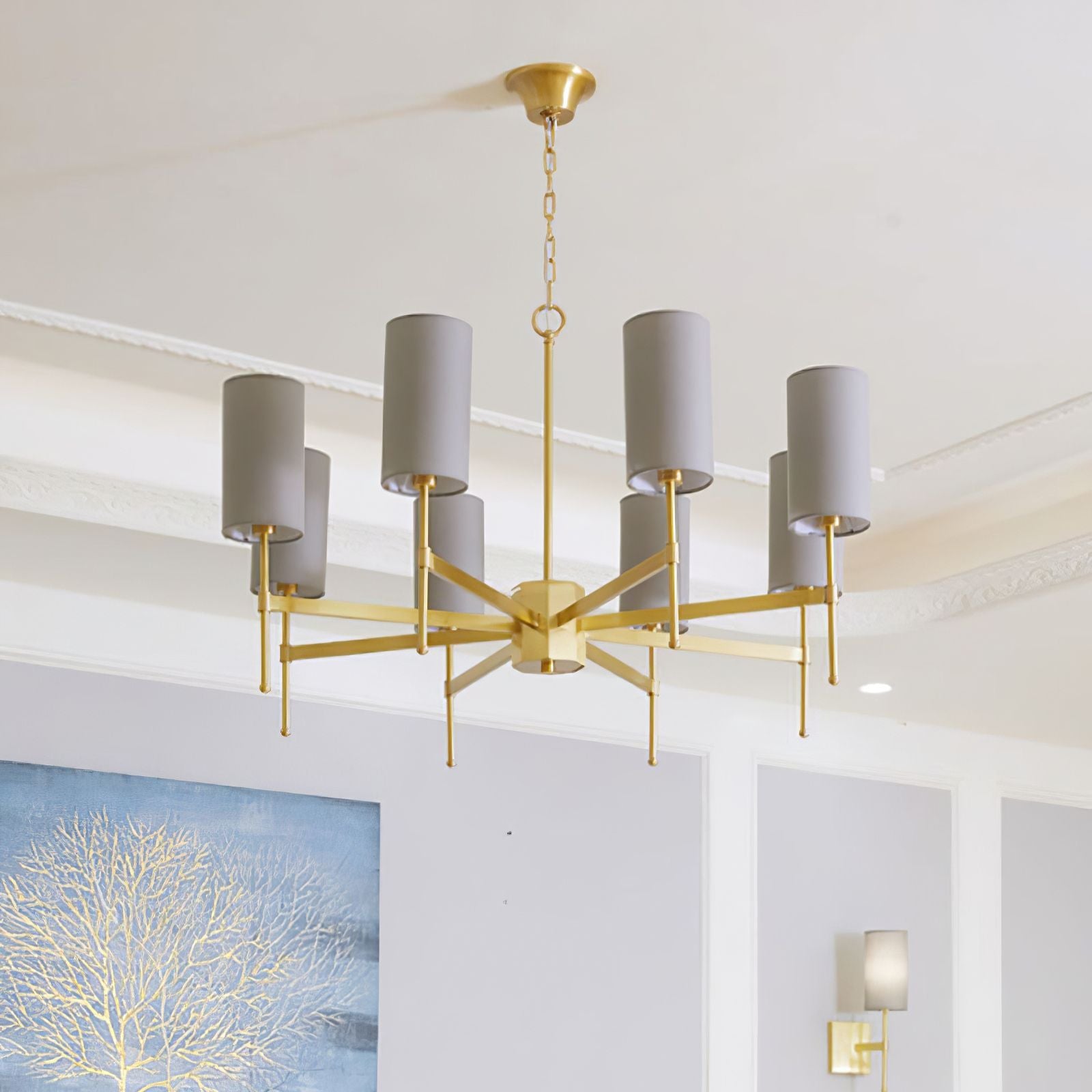 Silk Stem Chandelier - Cueteks