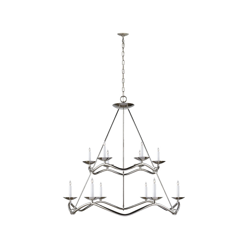 Choros Double Layer Chandelier - Cueteks