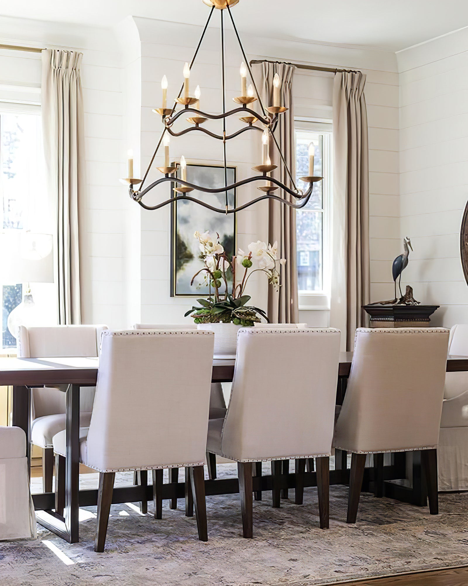 Choros Double Layer Chandelier - Cueteks