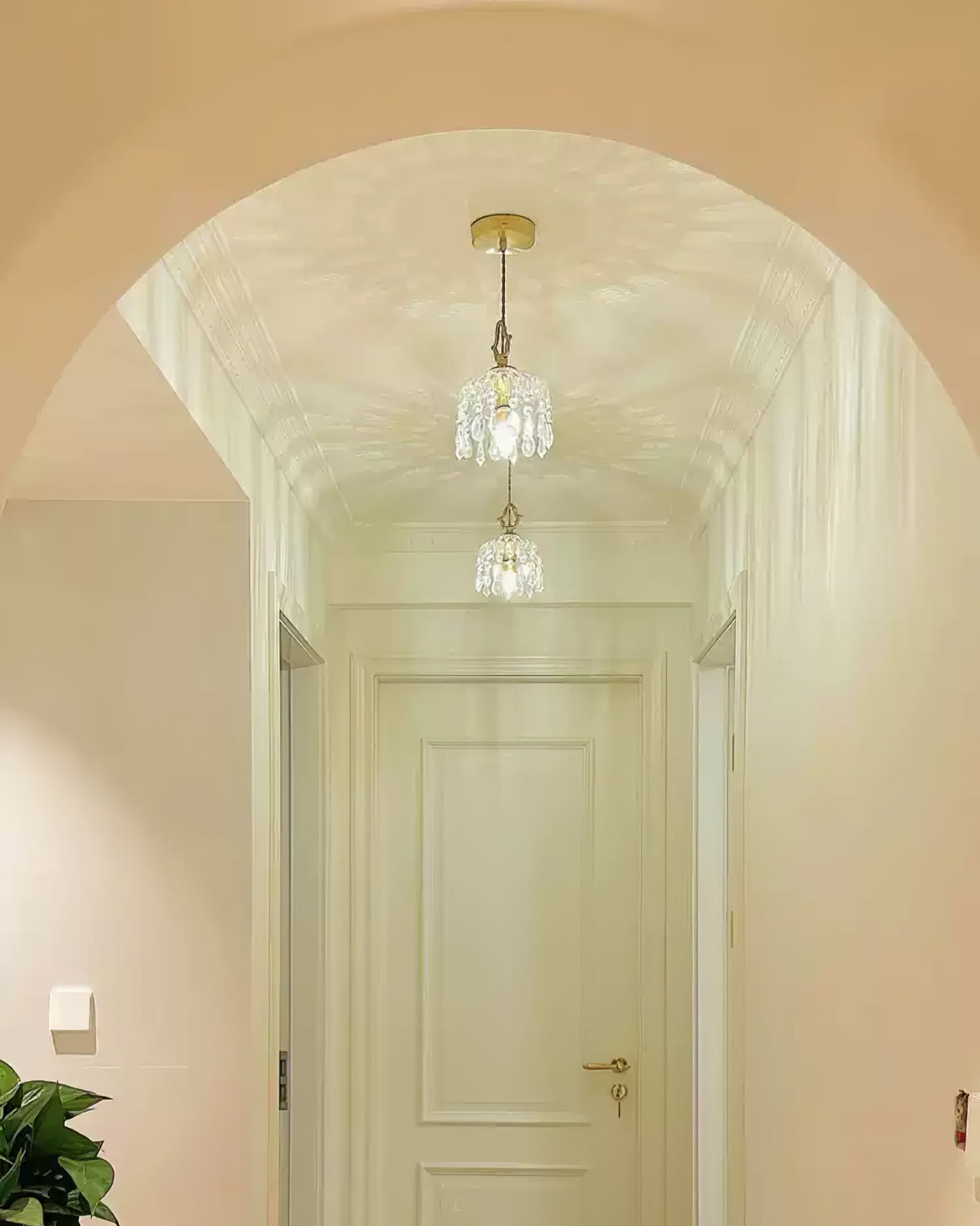 Handcrafted Crystal Chandelier - Cueteks