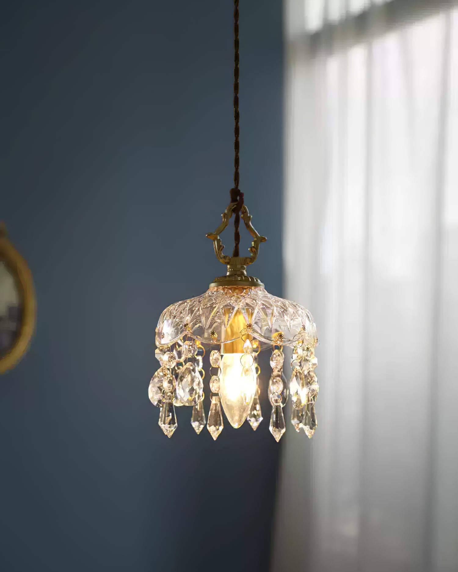 Handcrafted Crystal Chandelier - Cueteks