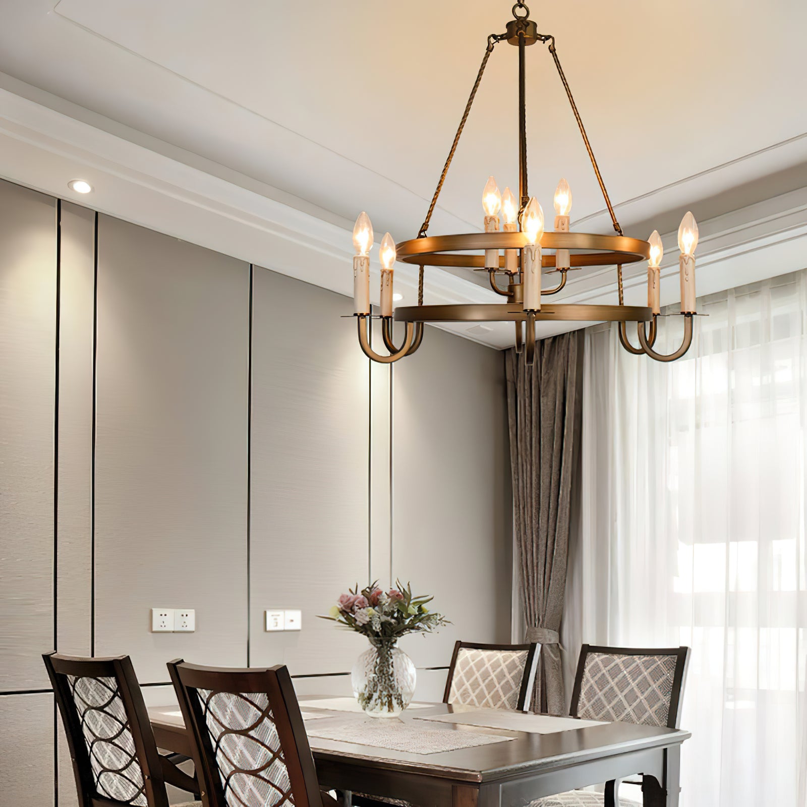 Voyager Antique Chandelier - Cueteks