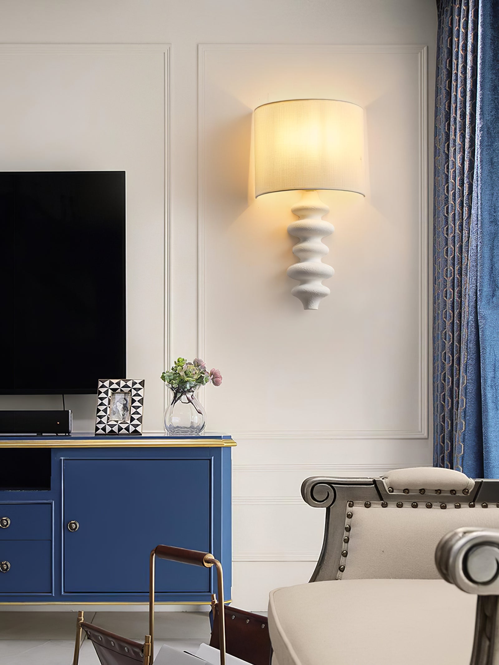 fishbone solid wood wall lamp - Cueteks