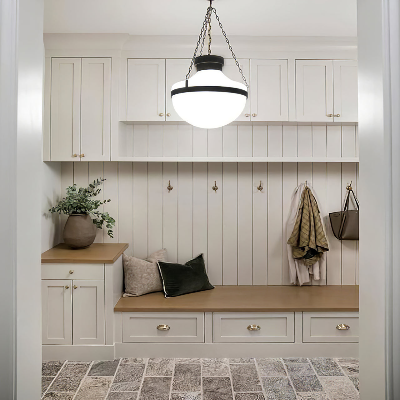 Modern Schoolhouse Lantern Pendant Lamp - Cueteks