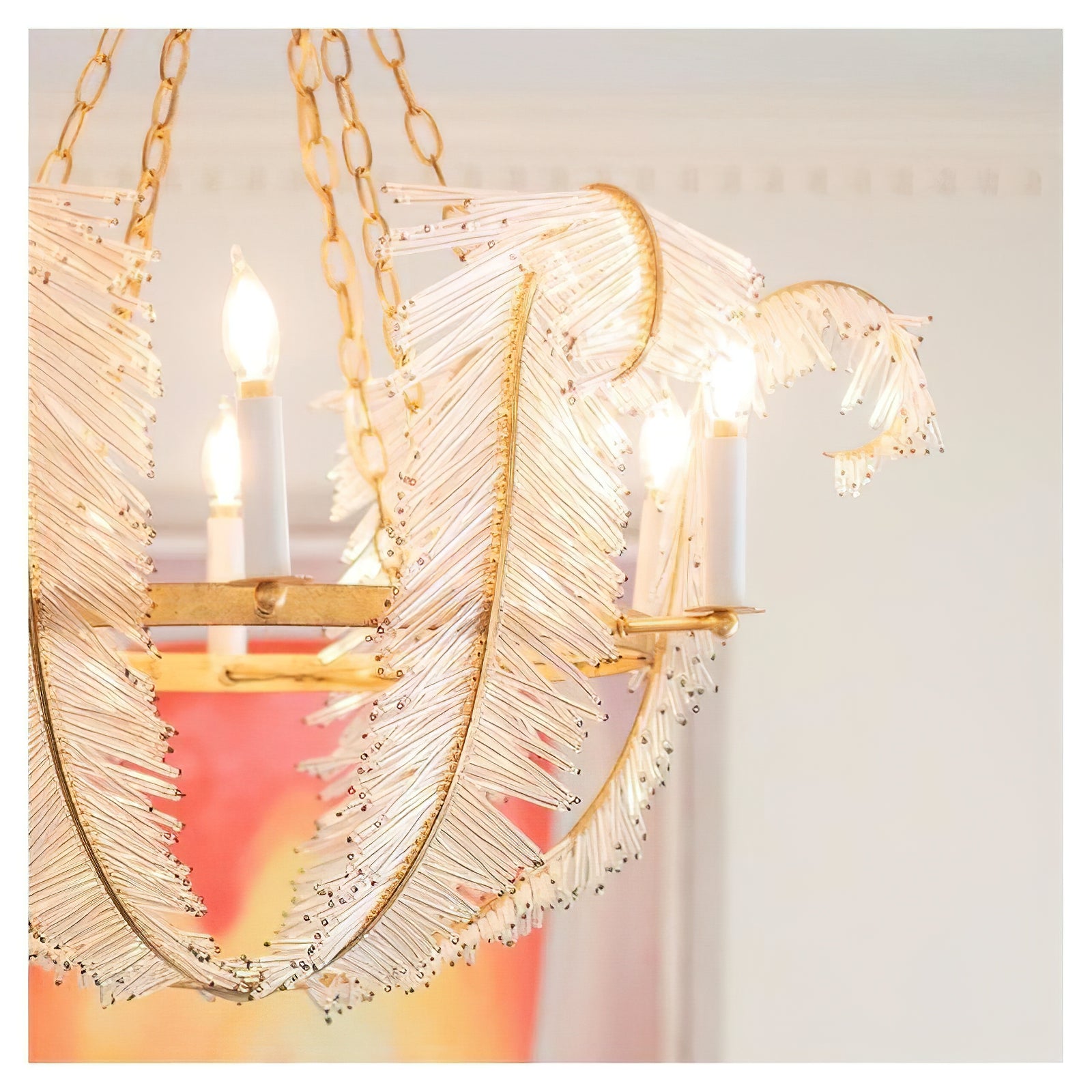 Calais Vintage Scroll Design Chandelier - Cueteks