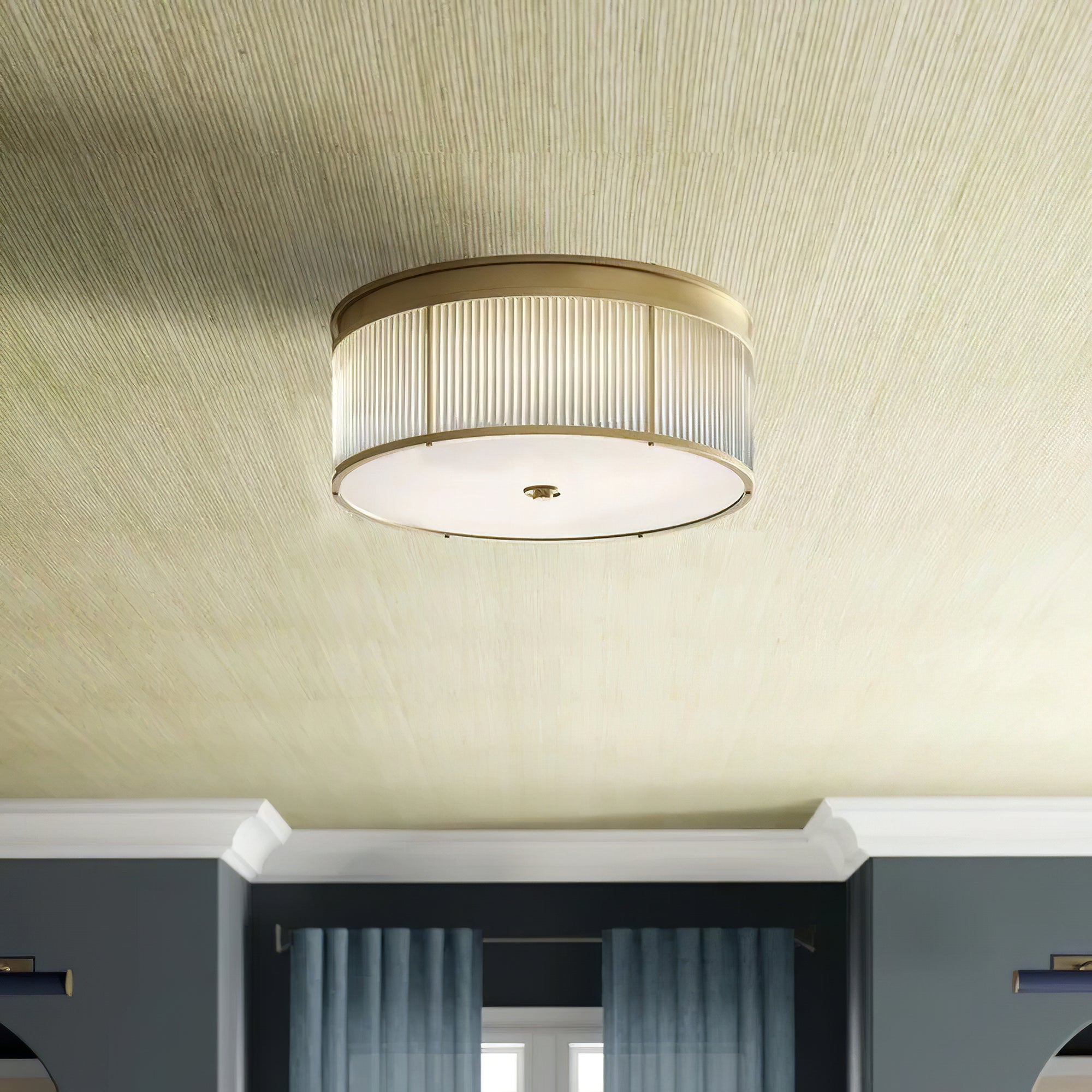 Allen Round Flush Mount - Cueteks