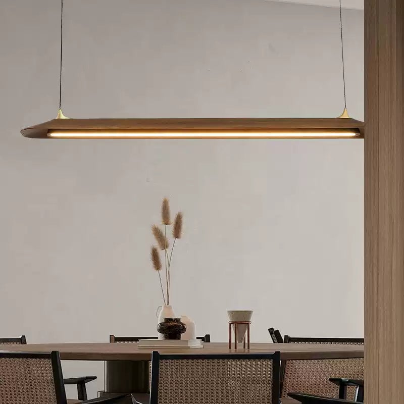 Mernoe walnut pendant lamp - Cueteks