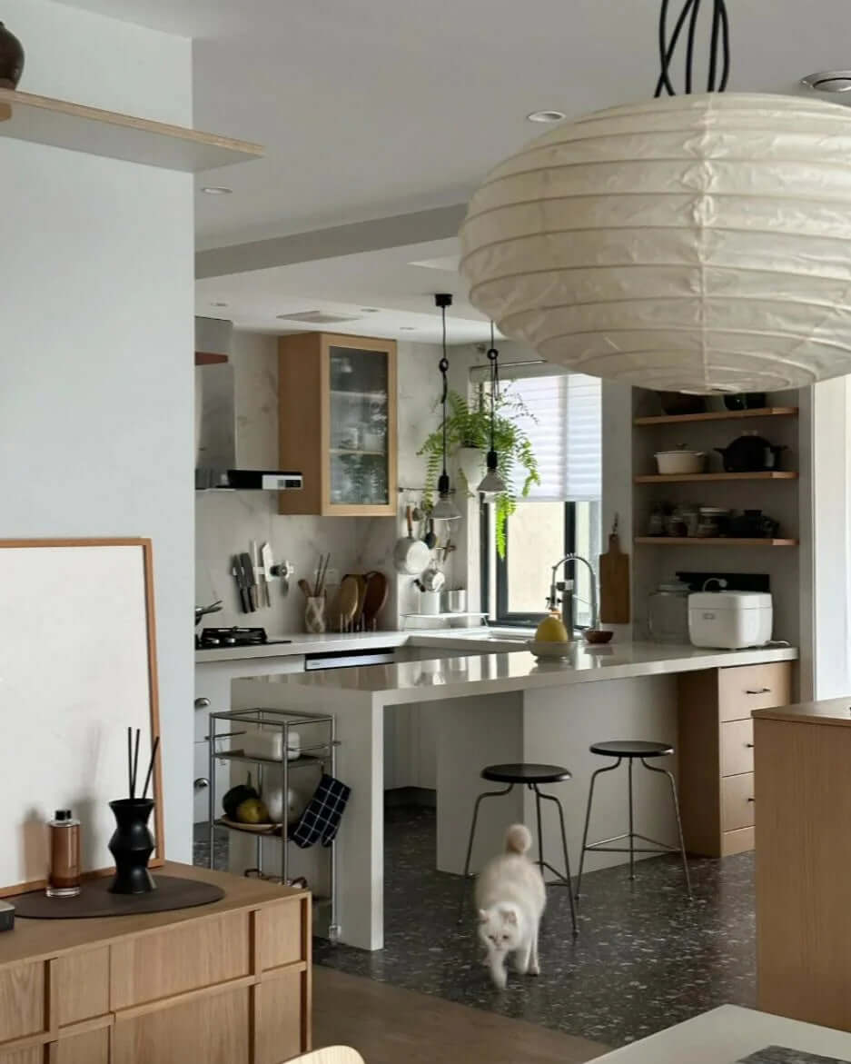 Akari 50EN 70EN Pendant lamp - Cueteks
