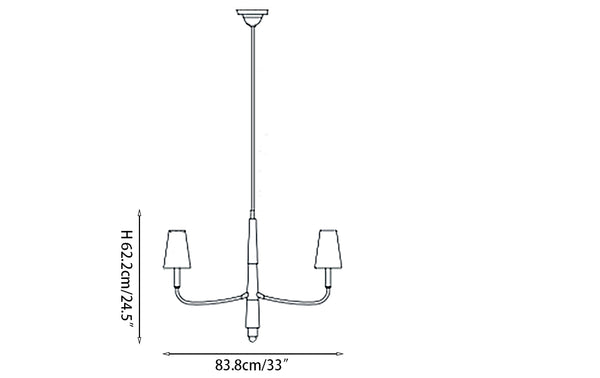 Petit chandelier Farlane