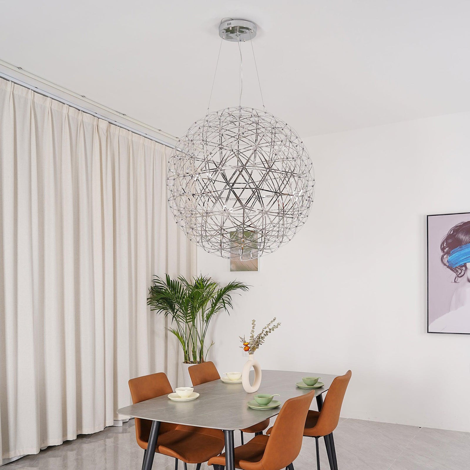 Raimond II Spherical Pendant Lamp - Cueteks