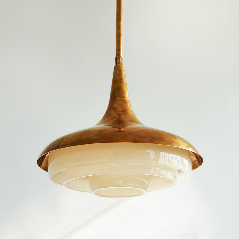 Mid-Century Wood Pendant Light - Cueteks