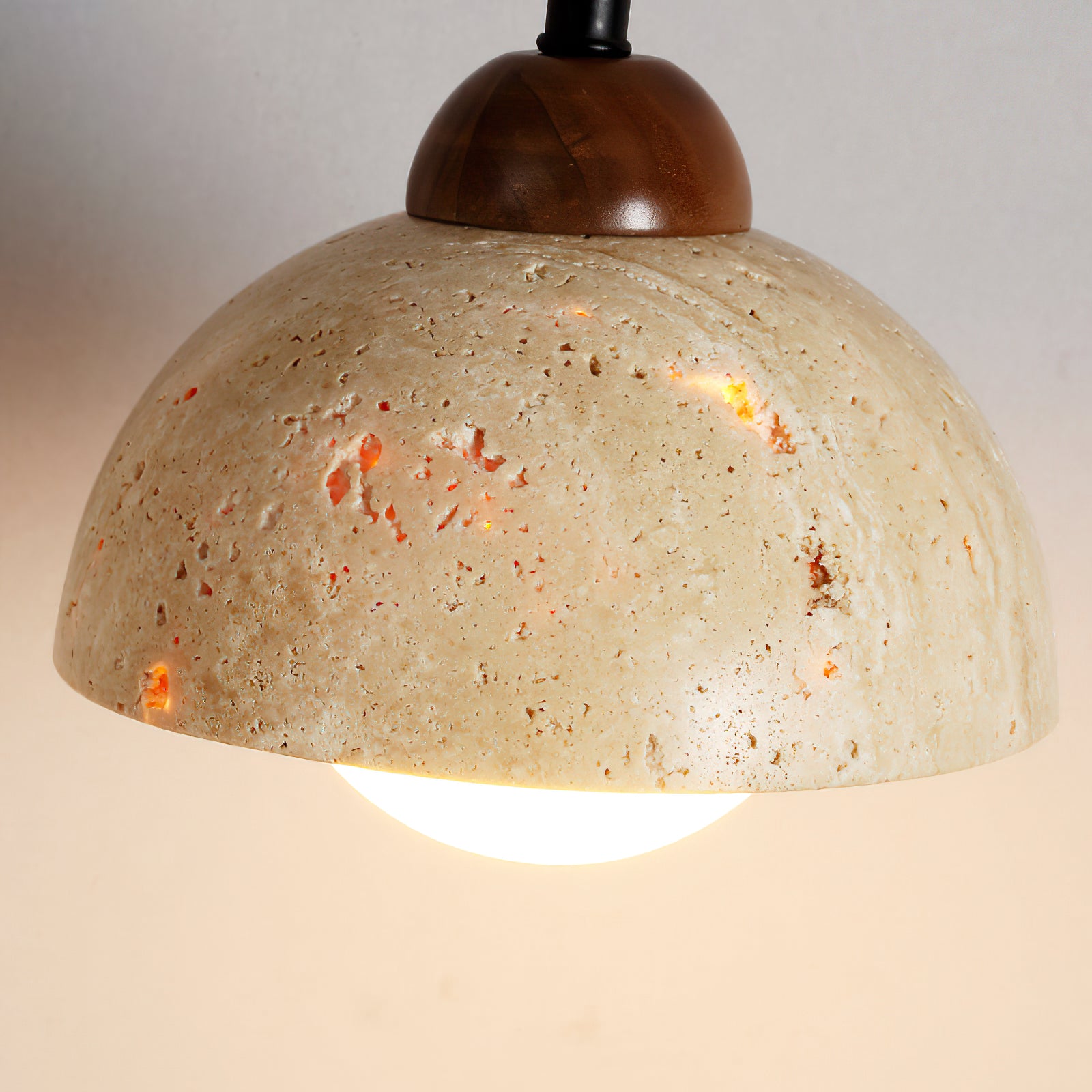 Wabi-sabi texture stone wall lamp - Cueteks