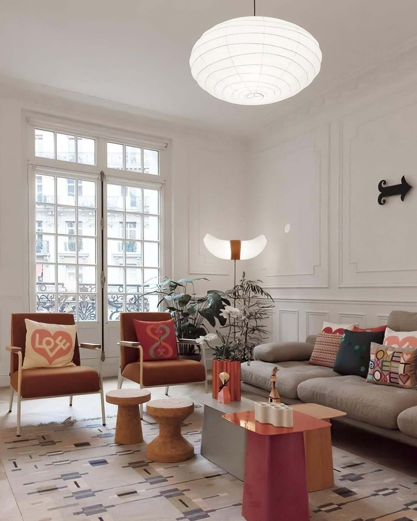 Akari 50EN 70EN Pendant lamp - Cueteks
