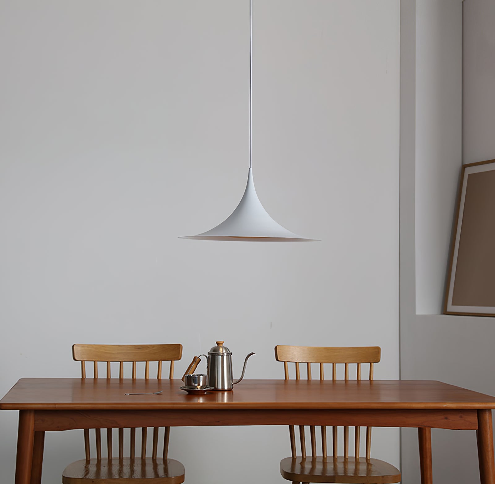 Modern trumpet metal Pendant Lamp - Cueteks