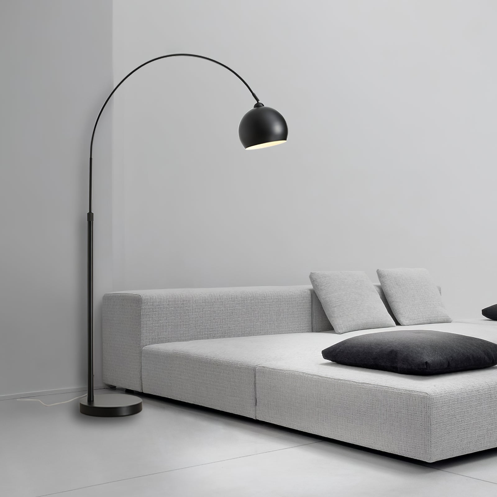 Angler Slimline LED Pole Floor Lamp - Cueteks