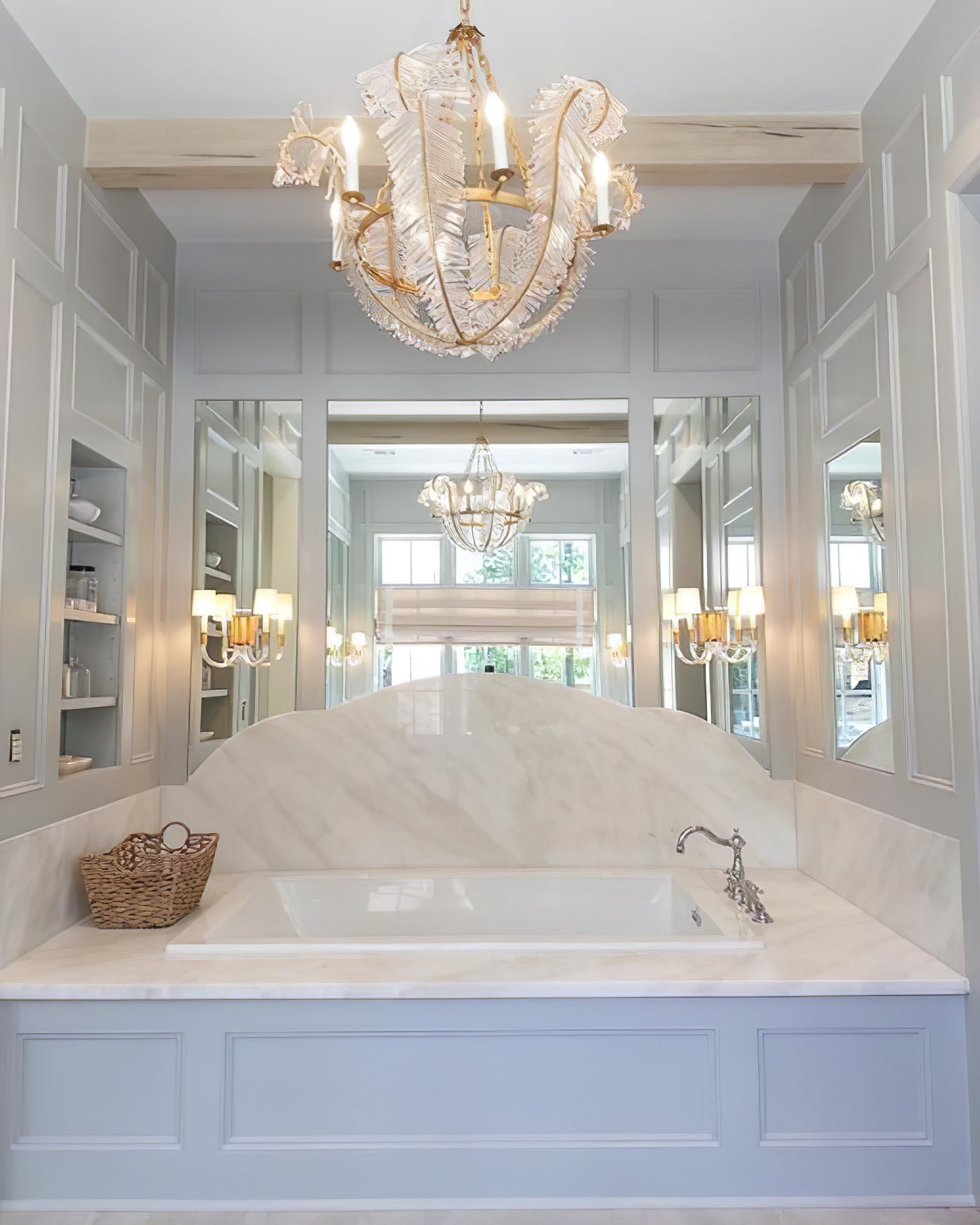 Calais Vintage Scroll Design Chandelier - Cueteks