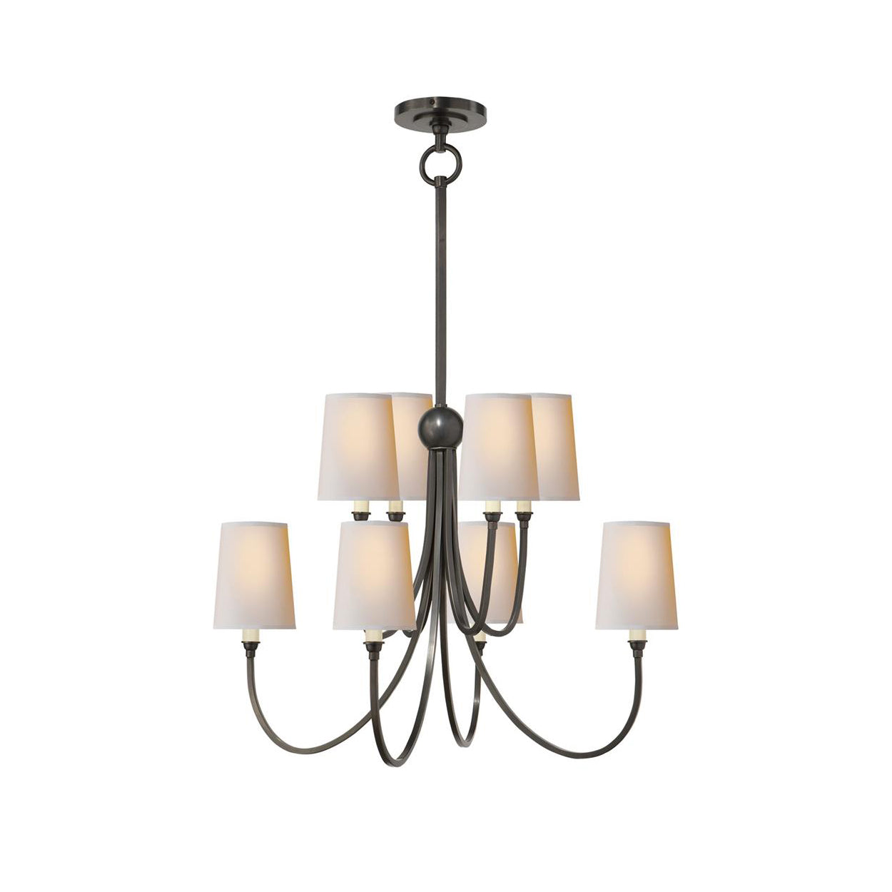 Classic extra large reed chandelier - Cueteks