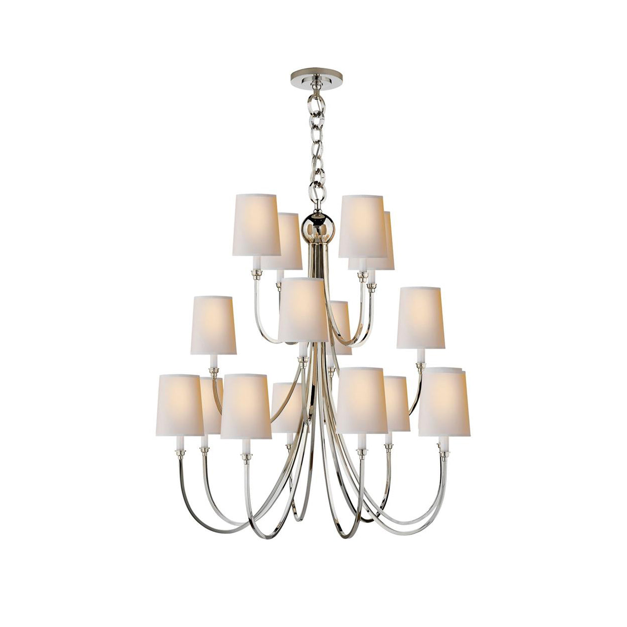 Classic extra large reed chandelier - Cueteks