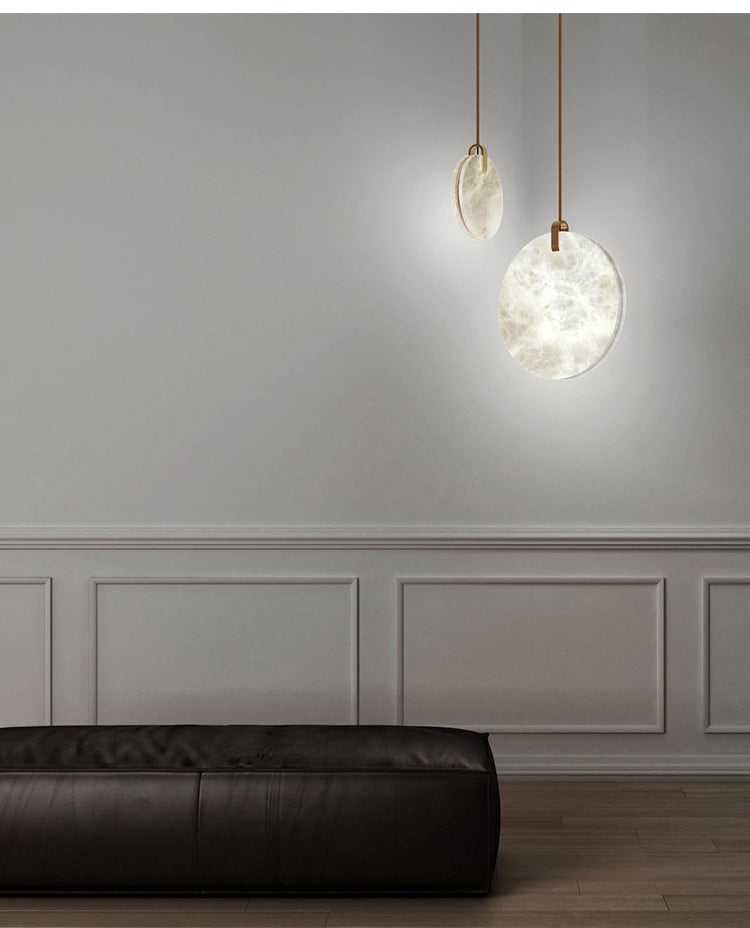 Tiered Alabaster Staircase Chandelier - Cueteks