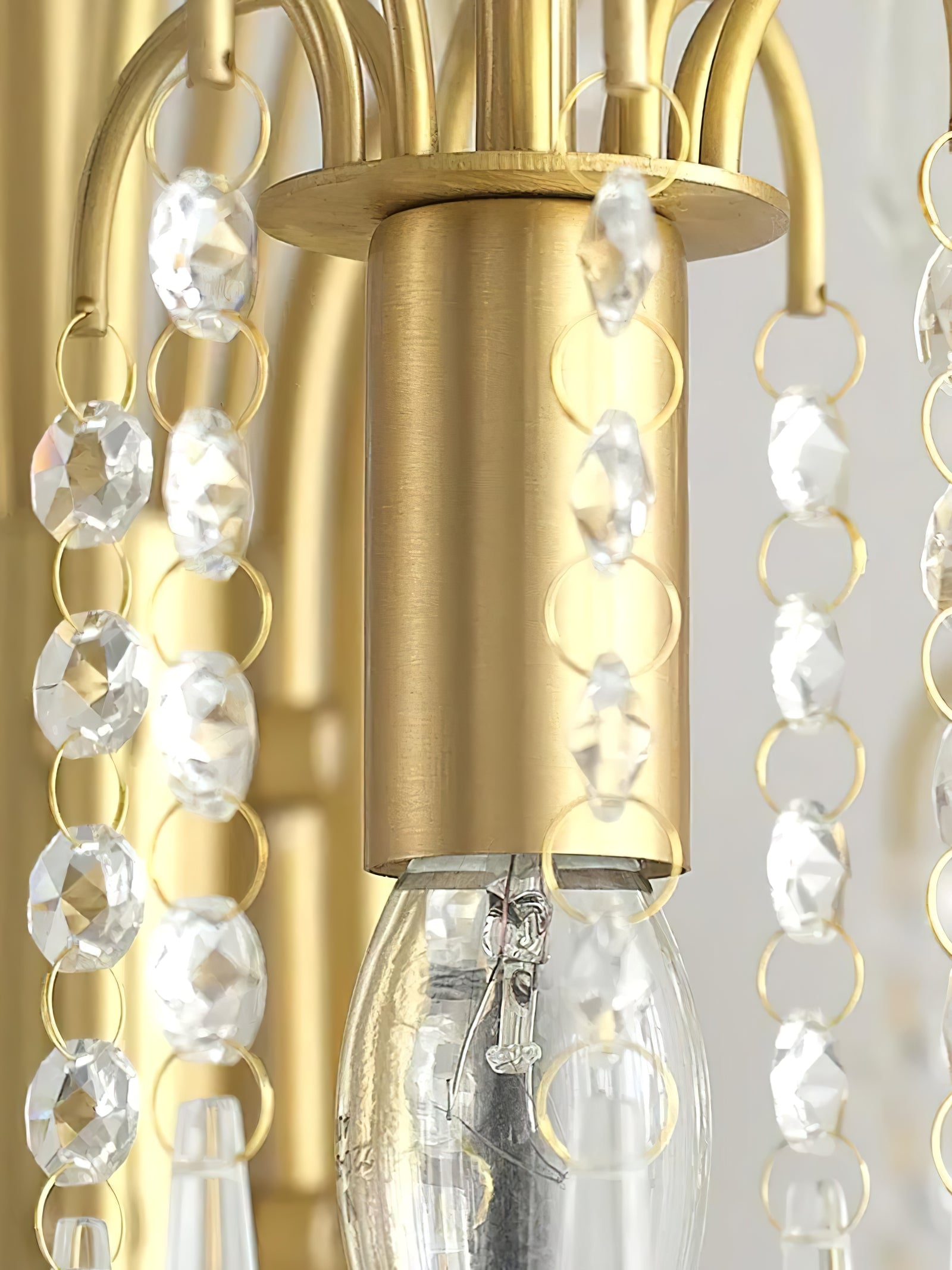 Crystal waterfall chandelier - Cueteks