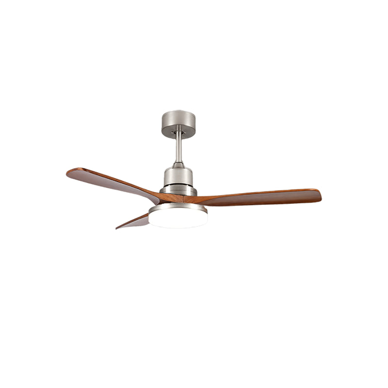 Solid Wood Three-Leaf Fan Lamp - Cueteks